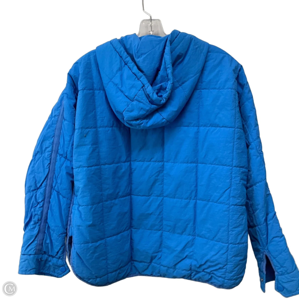 Jacket Shirt By Cmf In Blue, Size: M