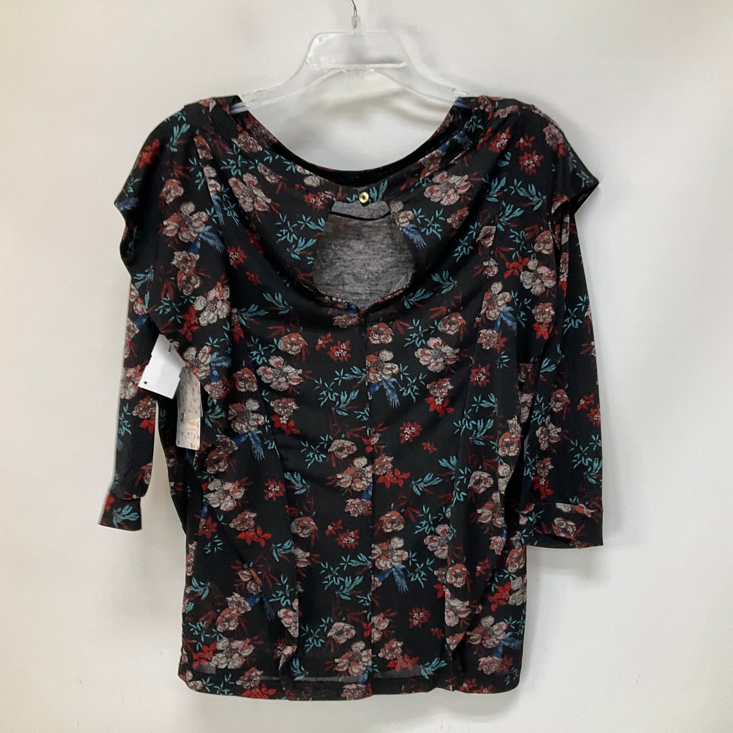 Black Top Long Sleeve Free People, Size S