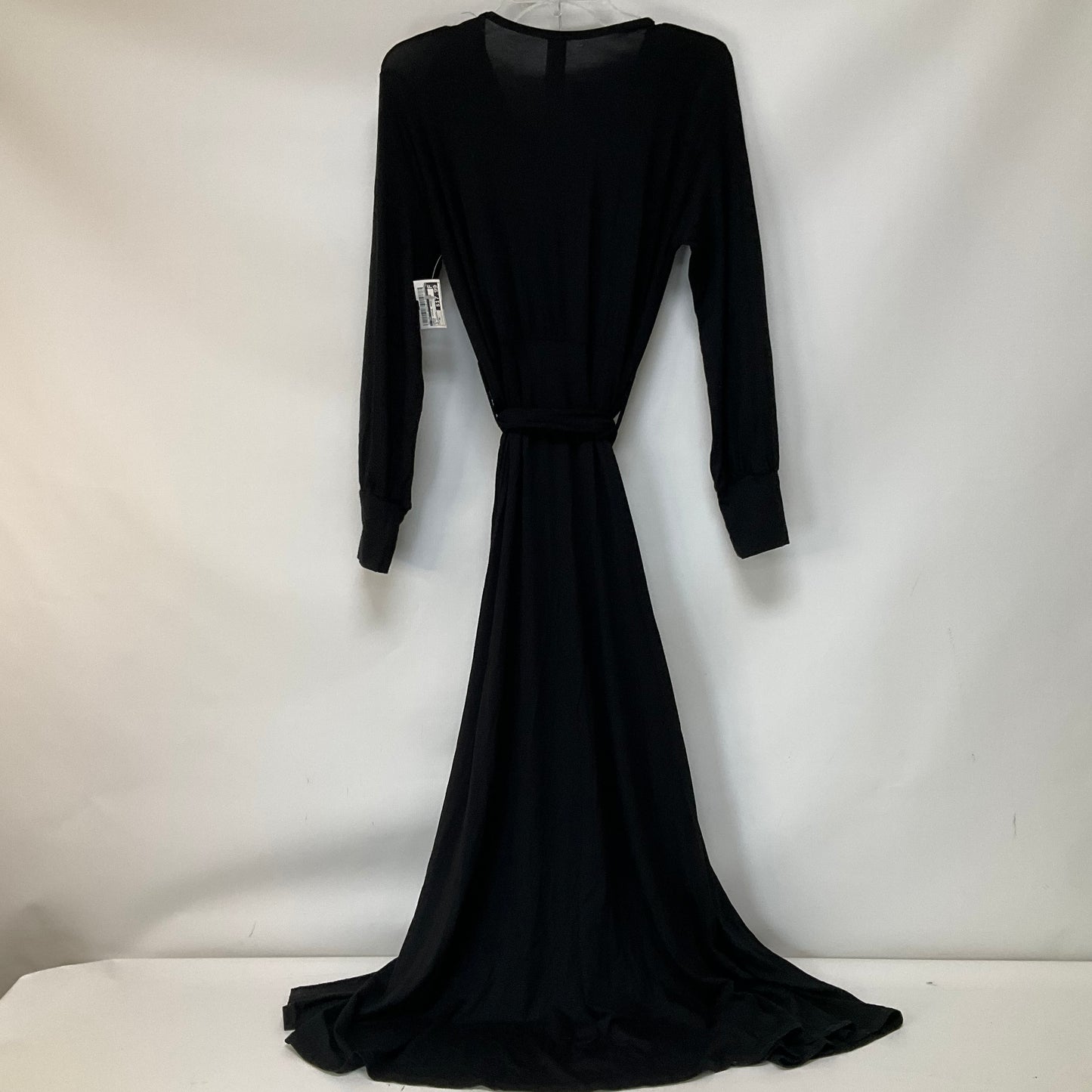 Black Dress Casual Maxi Cmc, Size Xl