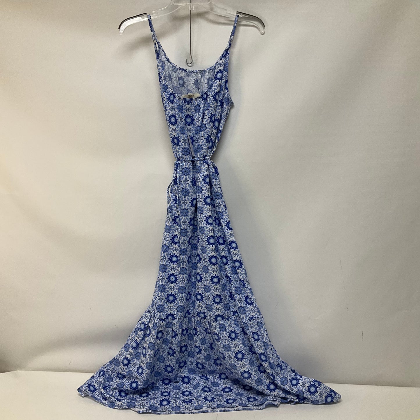 Blue Dress Casual Maxi Loft, Size S