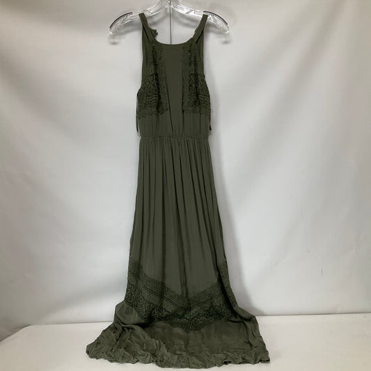 Green Dress Casual Maxi Altard State, Size S