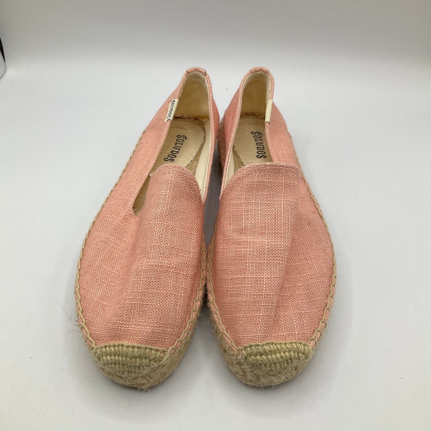 Pink Shoes Flats Soludos, Size 6.5