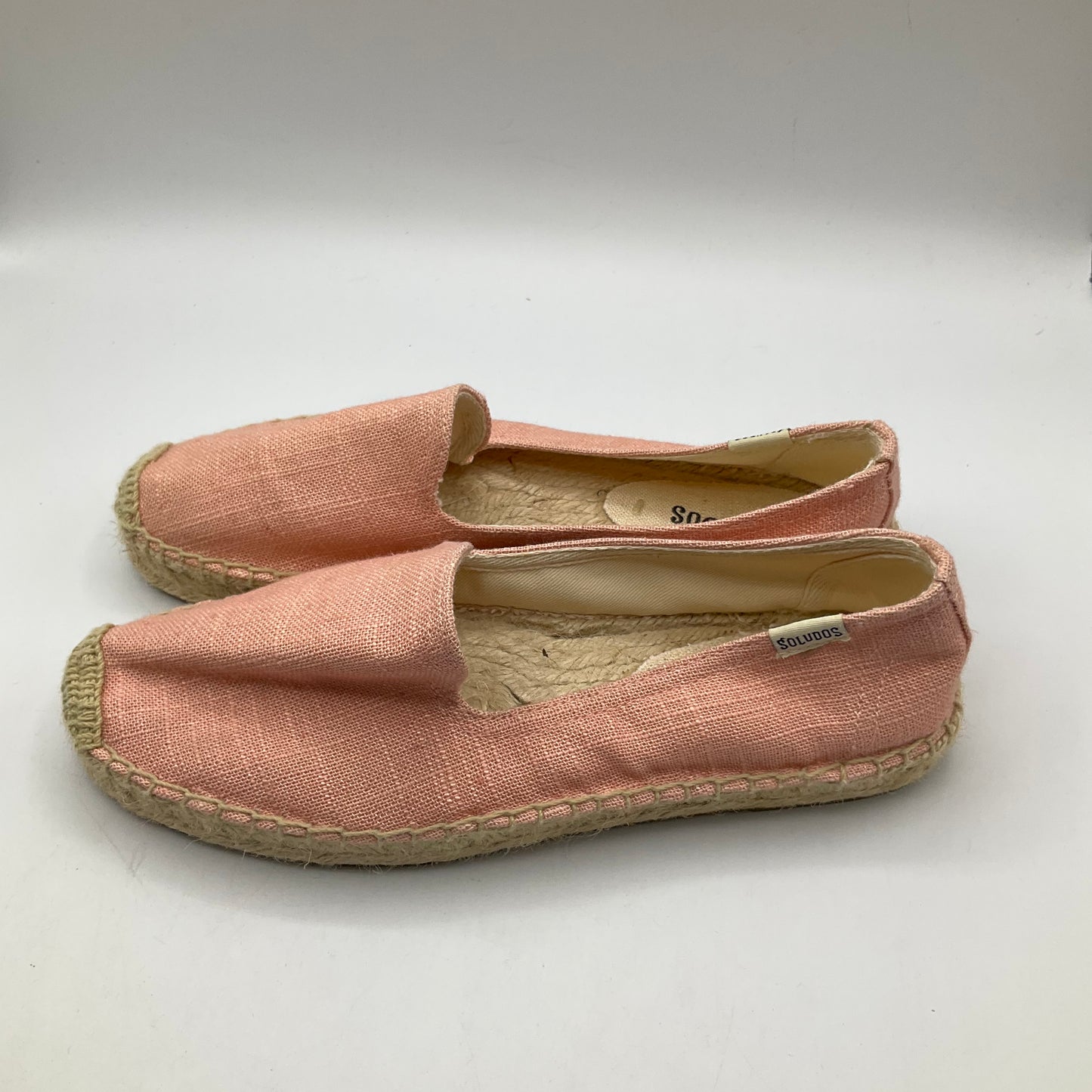 Pink Shoes Flats Soludos, Size 6.5