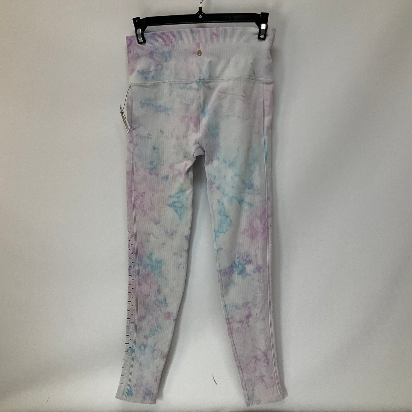 Tie Dye Print Athletic Leggings Spiritual Gangster, Size M