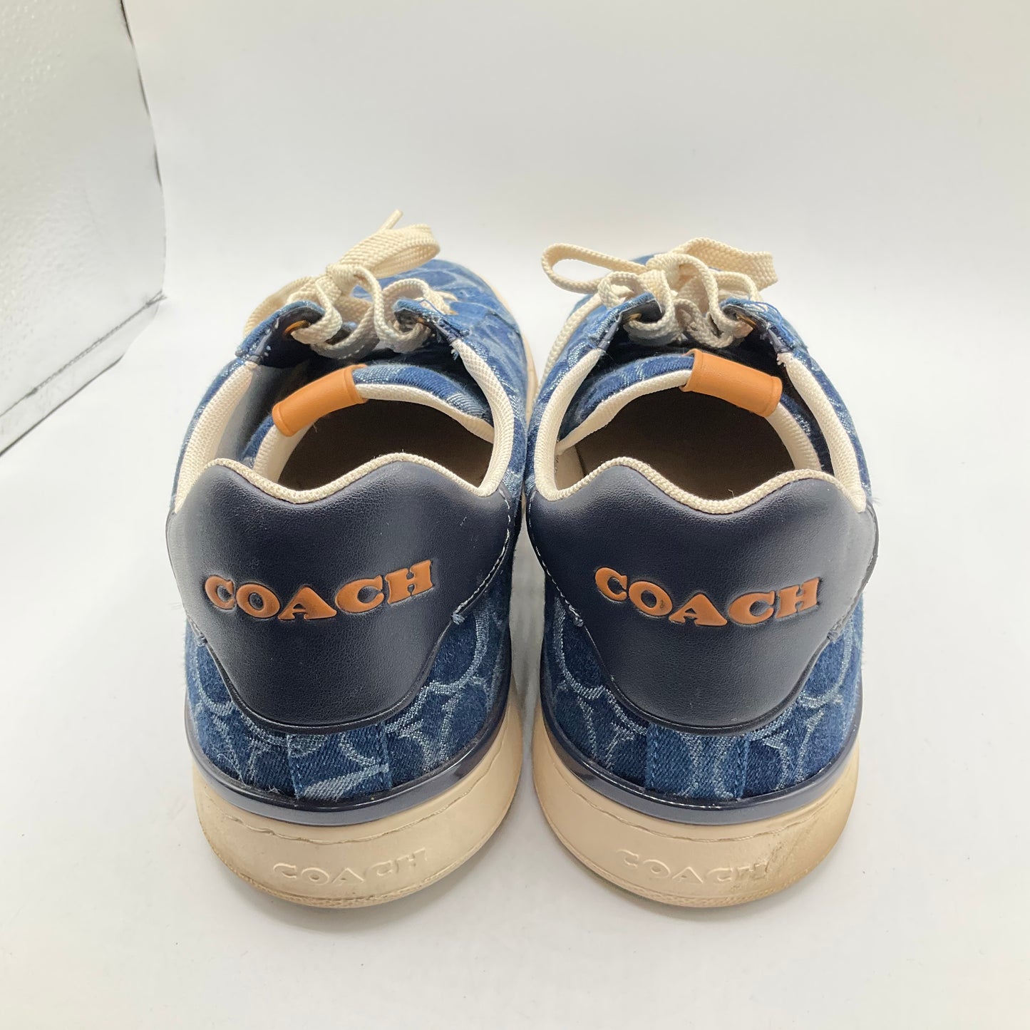 Shoes Sneakers By Coach In Blue, Size: 13