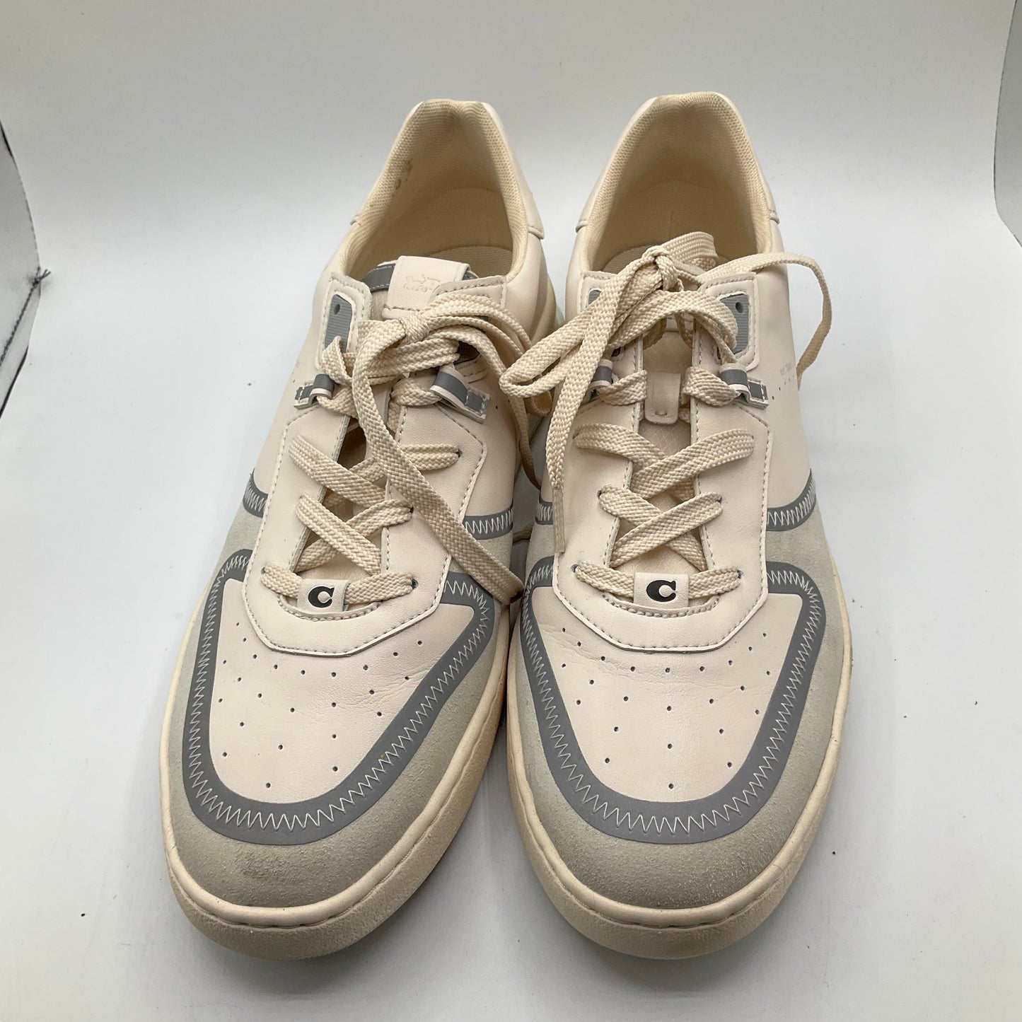 Shoes Sneakers By Coach In Cream, Size: 13