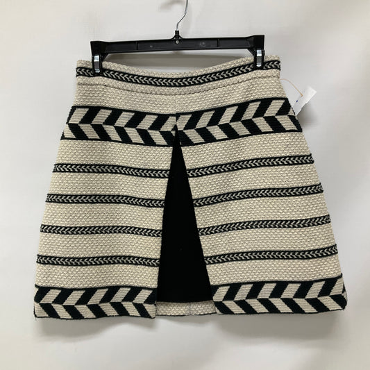 Skirt Mini & Short By Alice + Olivia In Black & Cream, Size: 6