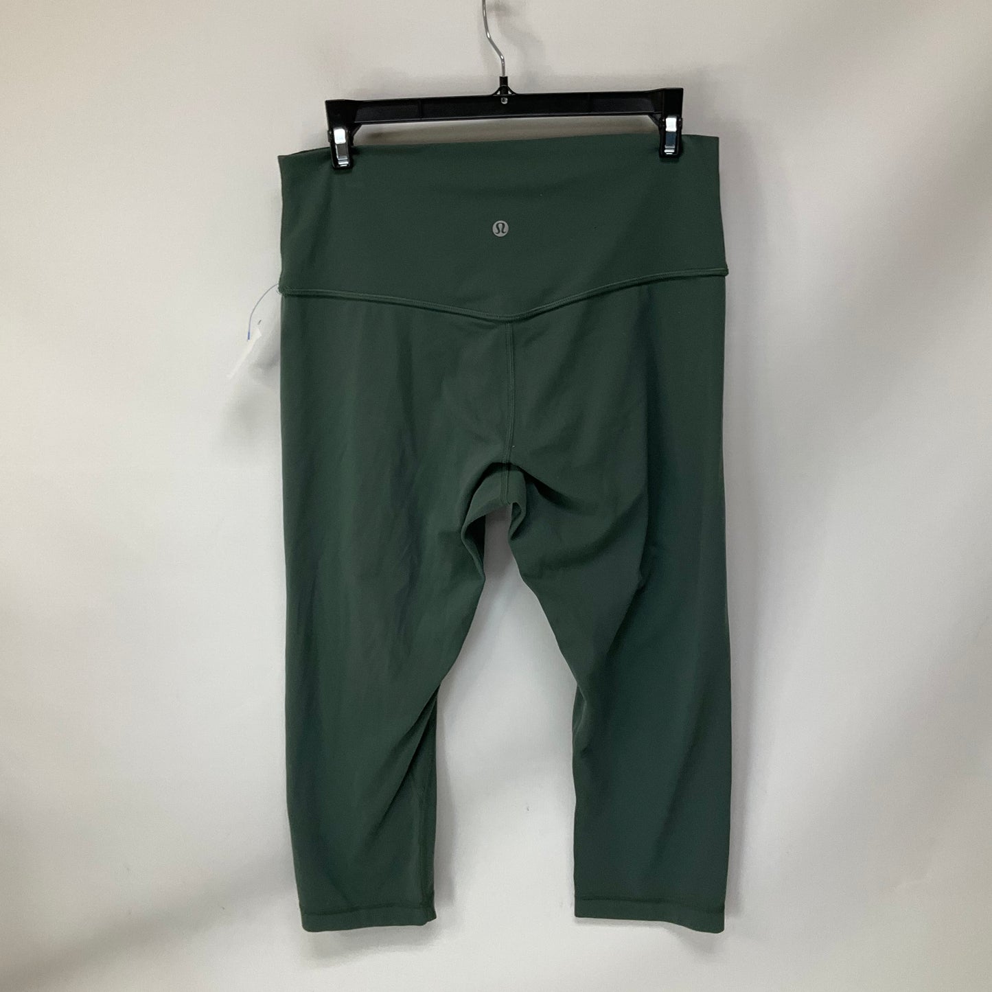 Athletic Leggings Capris By Lululemon In Green, Size: 10