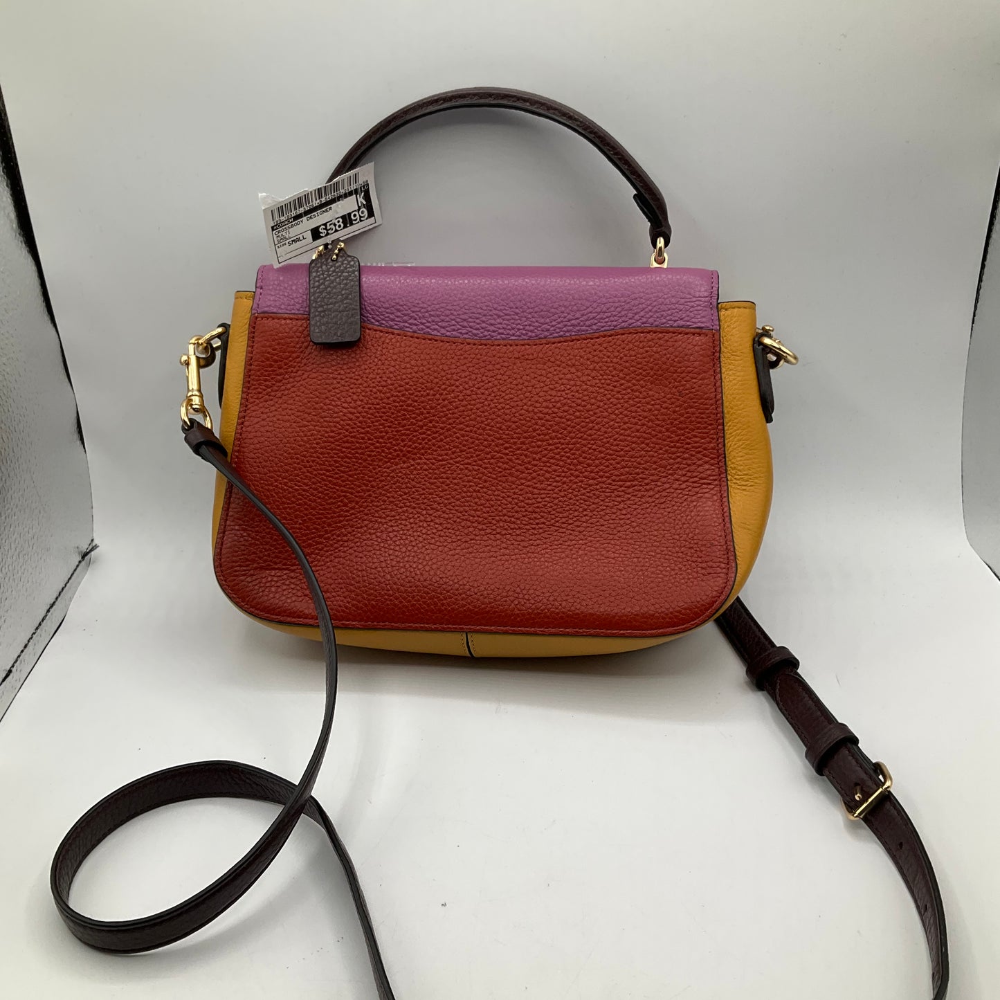 Crossbody Designer By Coach, Size: Small