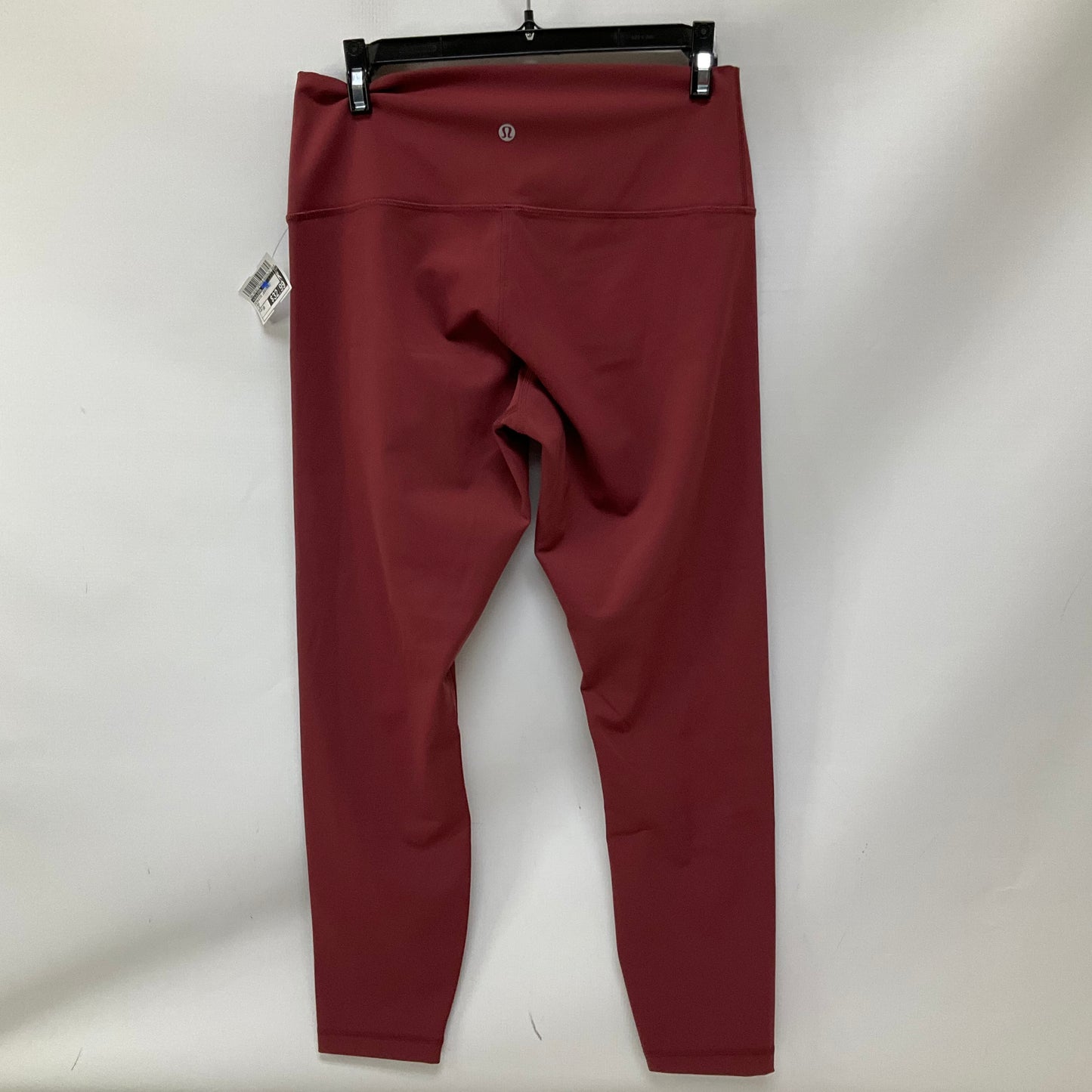 Athletic Leggings By Lululemon In Red, Size: 10