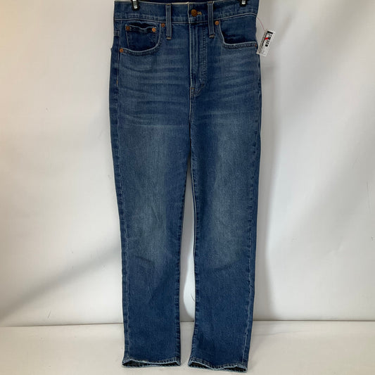 Jeans Skinny By Madewell In Blue Denim, Size: 2