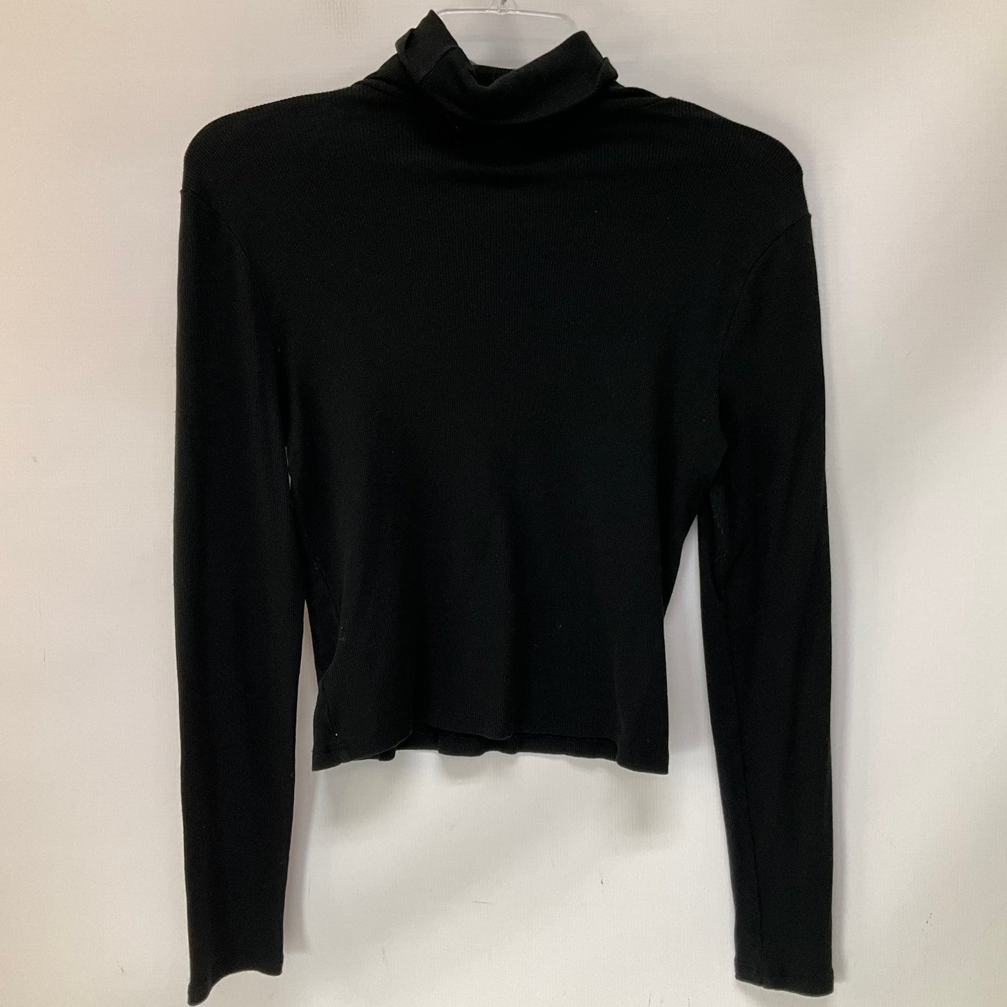 Top Long Sleeve By Madewell In Black, Size: L