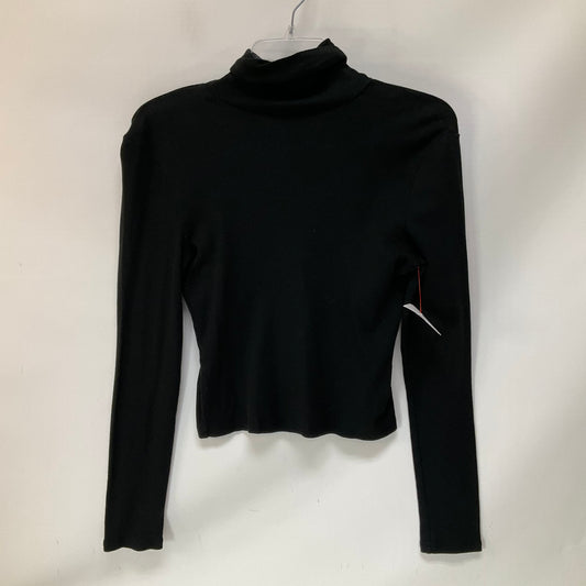 Top Long Sleeve By Madewell In Black, Size: L