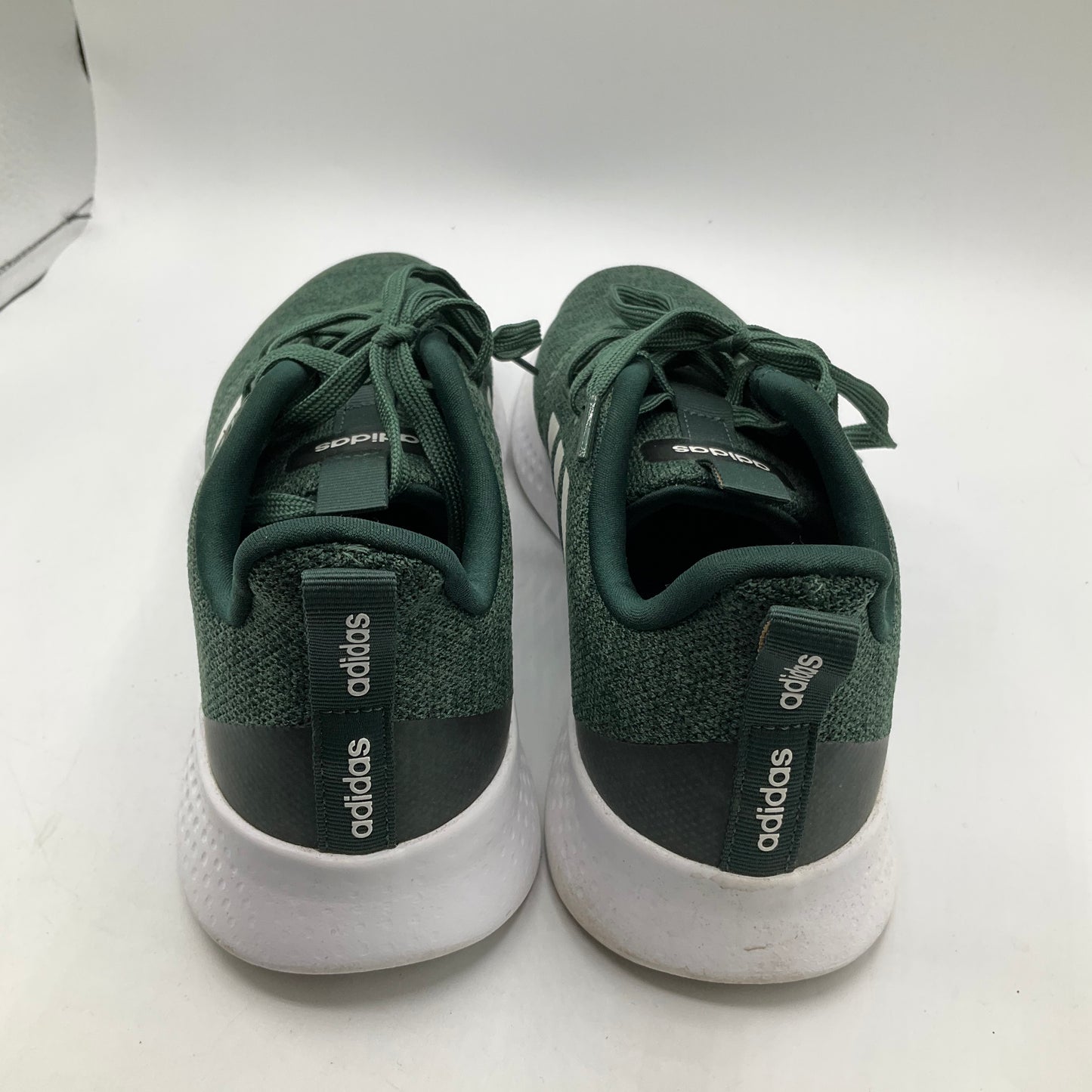 Shoes Sneakers By Adidas In Green & White, Size: 9