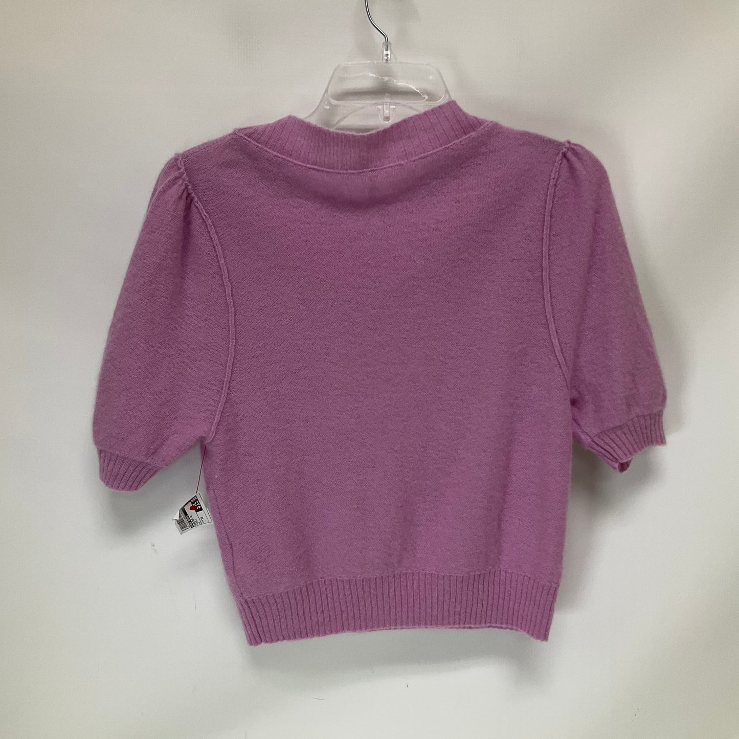 Sweater Short Sleeve By Free People In Purple, Size: Xs