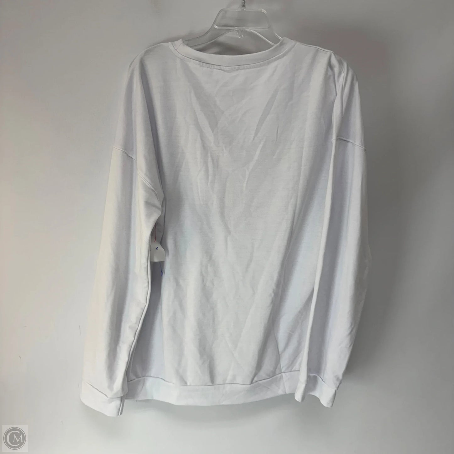Top Long Sleeve By Cmf In White, Size: 3x