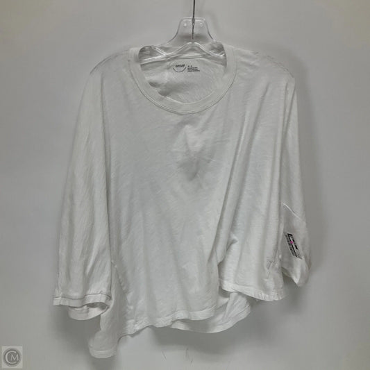Top Short Sleeve By Aerie In White, Size: M