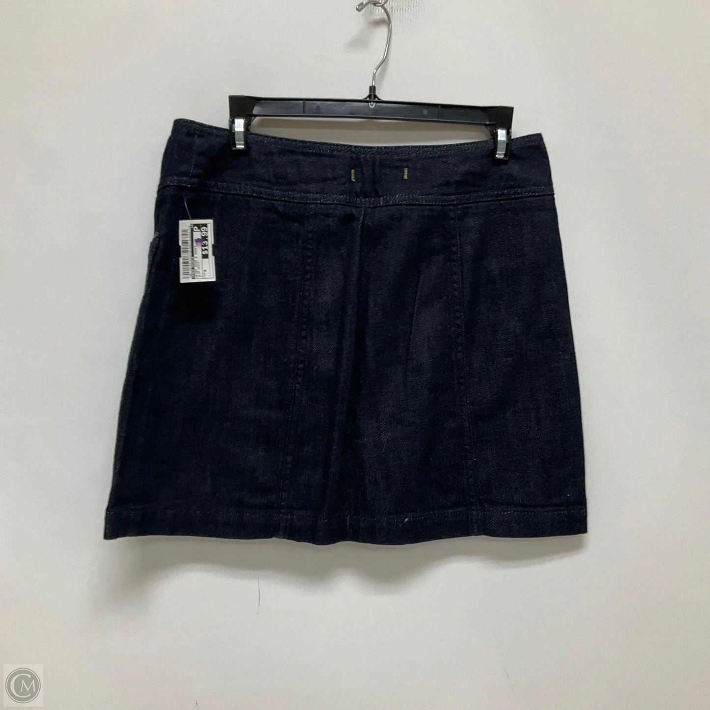 Skirt Mini & Short By Free People In Blue Denim, Size: 6
