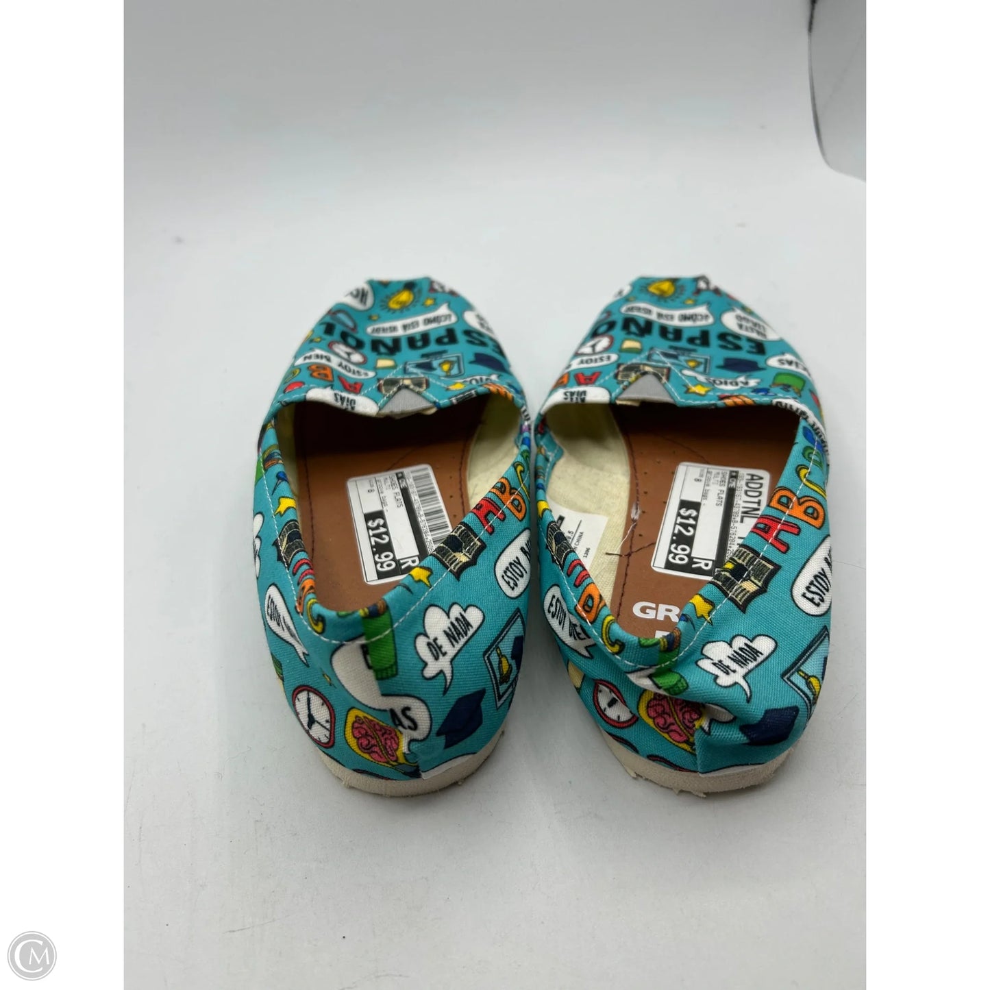 Shoes Flats By Cme In Multi-colored, Size: 8