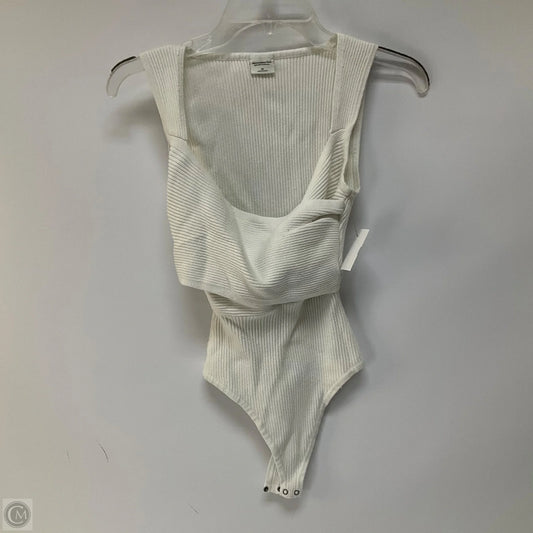 Bodysuit By Abercrombie And Fitch In White, Size: Xs