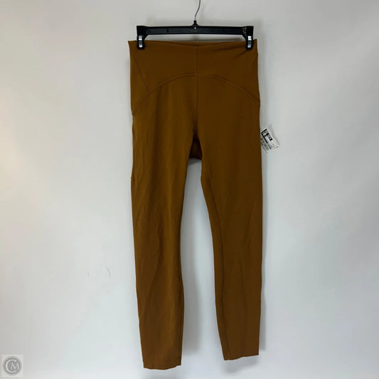 Athletic Leggings By Lululemon In Brown, Size: 6