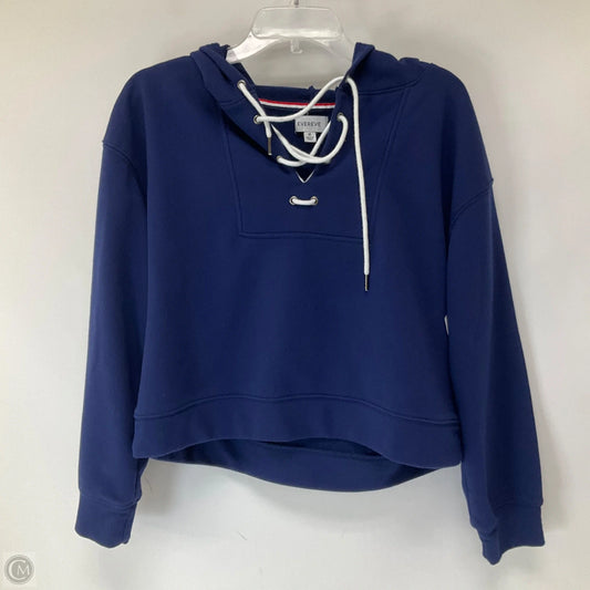 Sweatshirt Hoodie By Evereve In Blue, Size: M