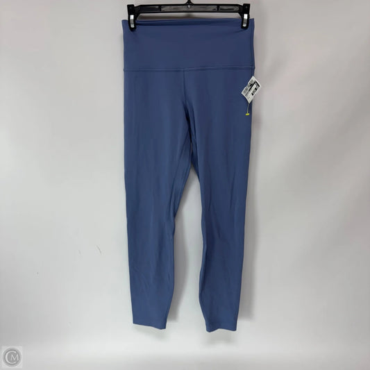 Athletic Leggings By Lululemon In Blue, Size: 6