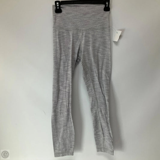 Athletic Leggings By Lululemon In Grey, Size: 4