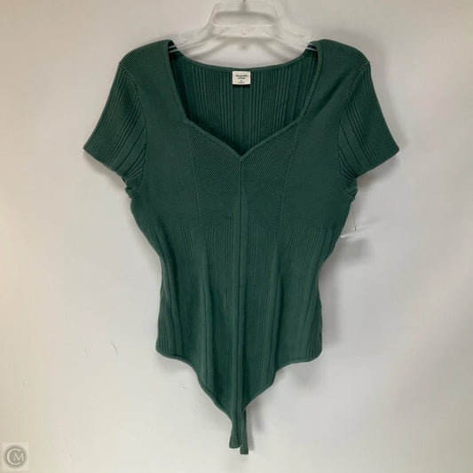 Bodysuit By Abercrombie And Fitch In Green, Size: Xl