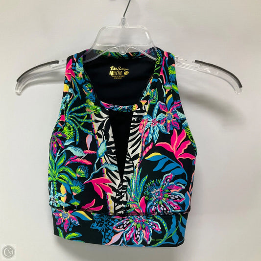 Tank Top Designer By Lilly Pulitzer In Tropical Print, Size: Xs