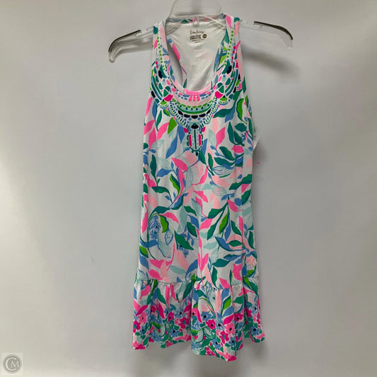 Dress Designer By Lilly Pulitzer In Floral Print, Size: Xs