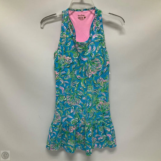 Dress Designer By Lilly Pulitzer In Floral Print, Size: Xs