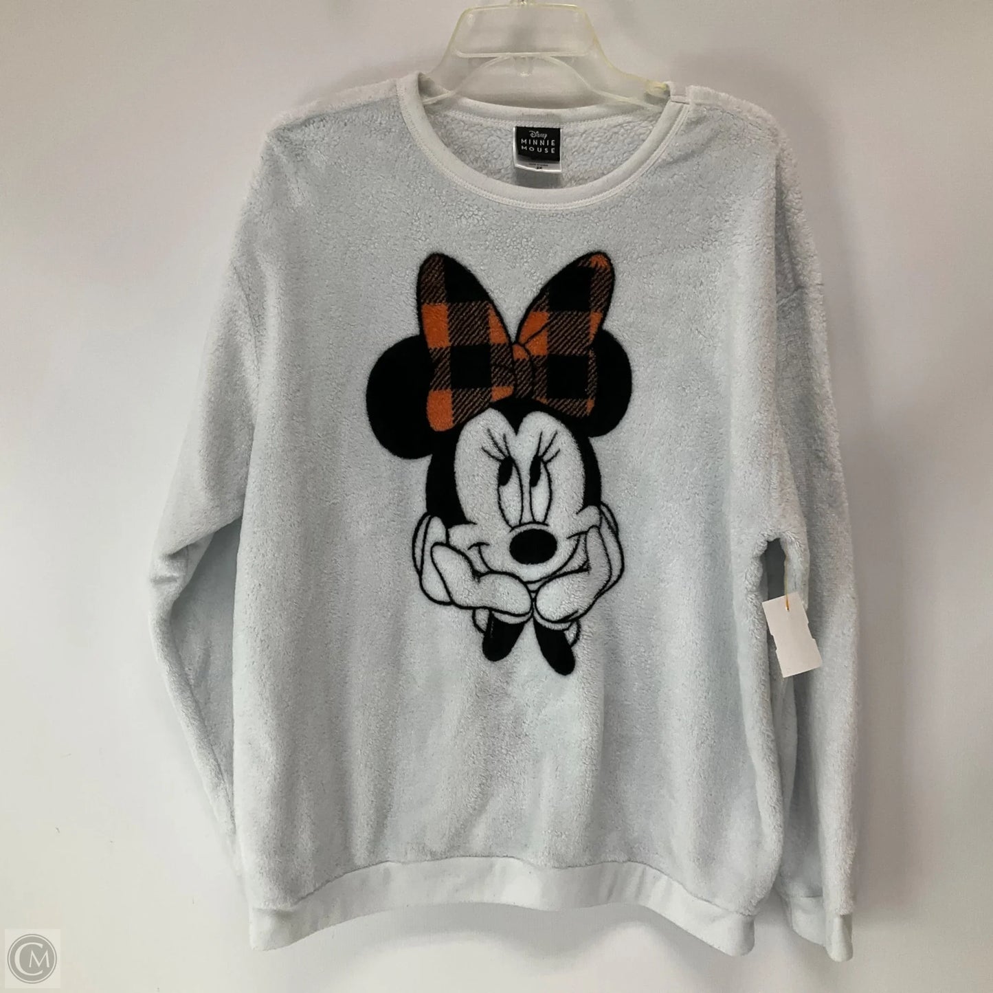 Sweatshirt Crewneck By Disney In Grey, Size: 2x