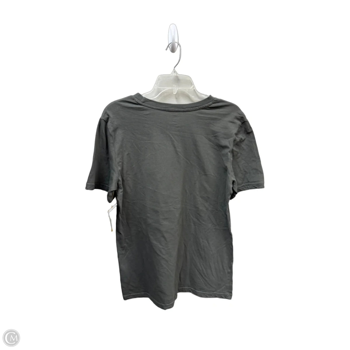 Top Short Sleeve Basic By Cmf In Grey, Size: L