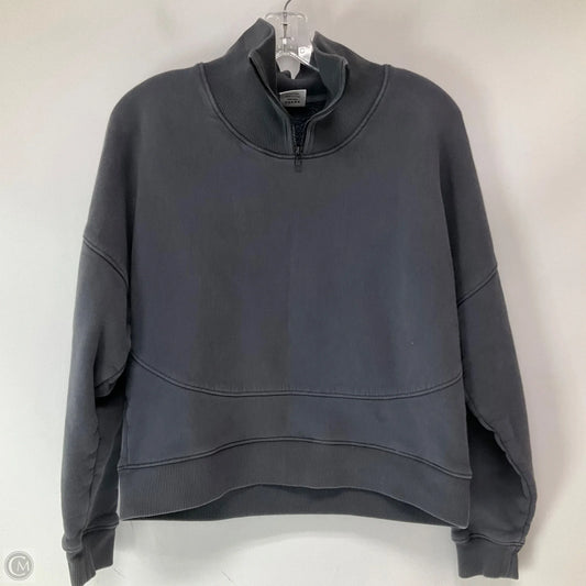 Athletic Sweatshirt Collar By Outdoor Voices In Grey, Size: S