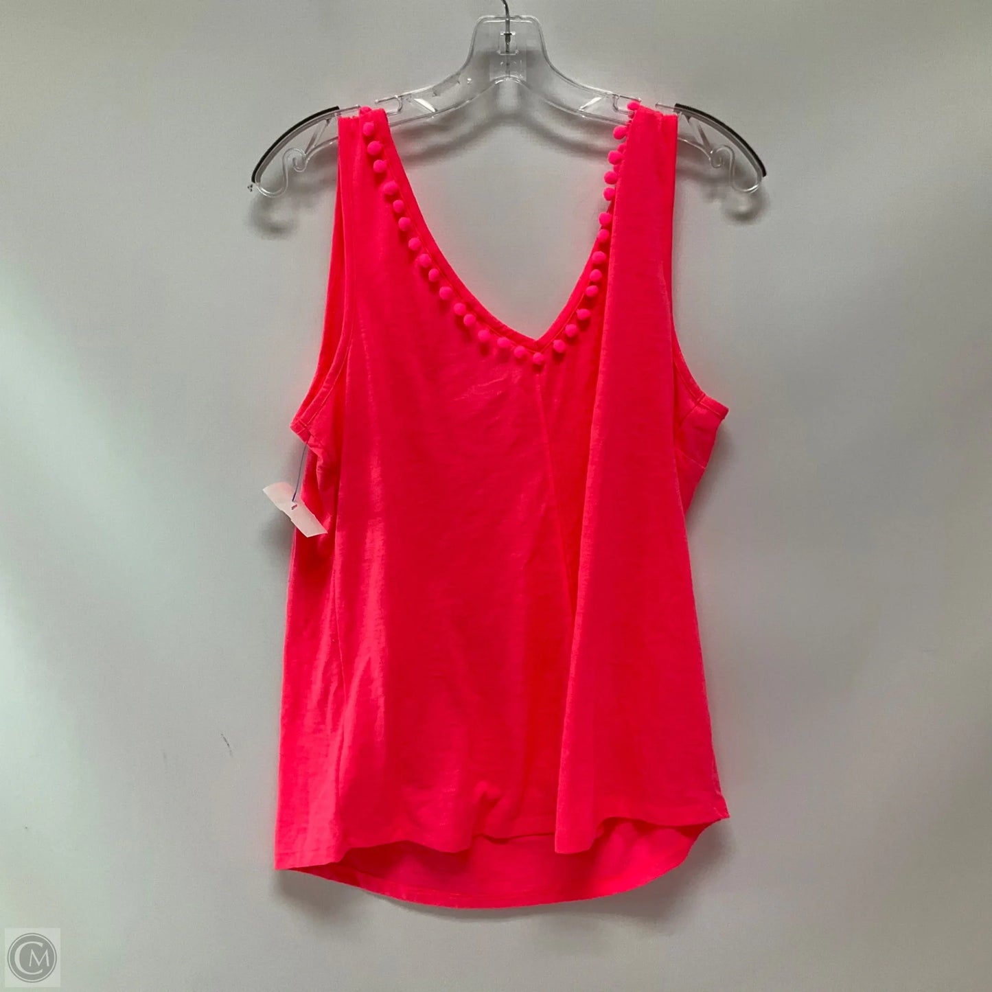 Top Sleeveless Designer By Lilly Pulitzer In Pink, Size: L