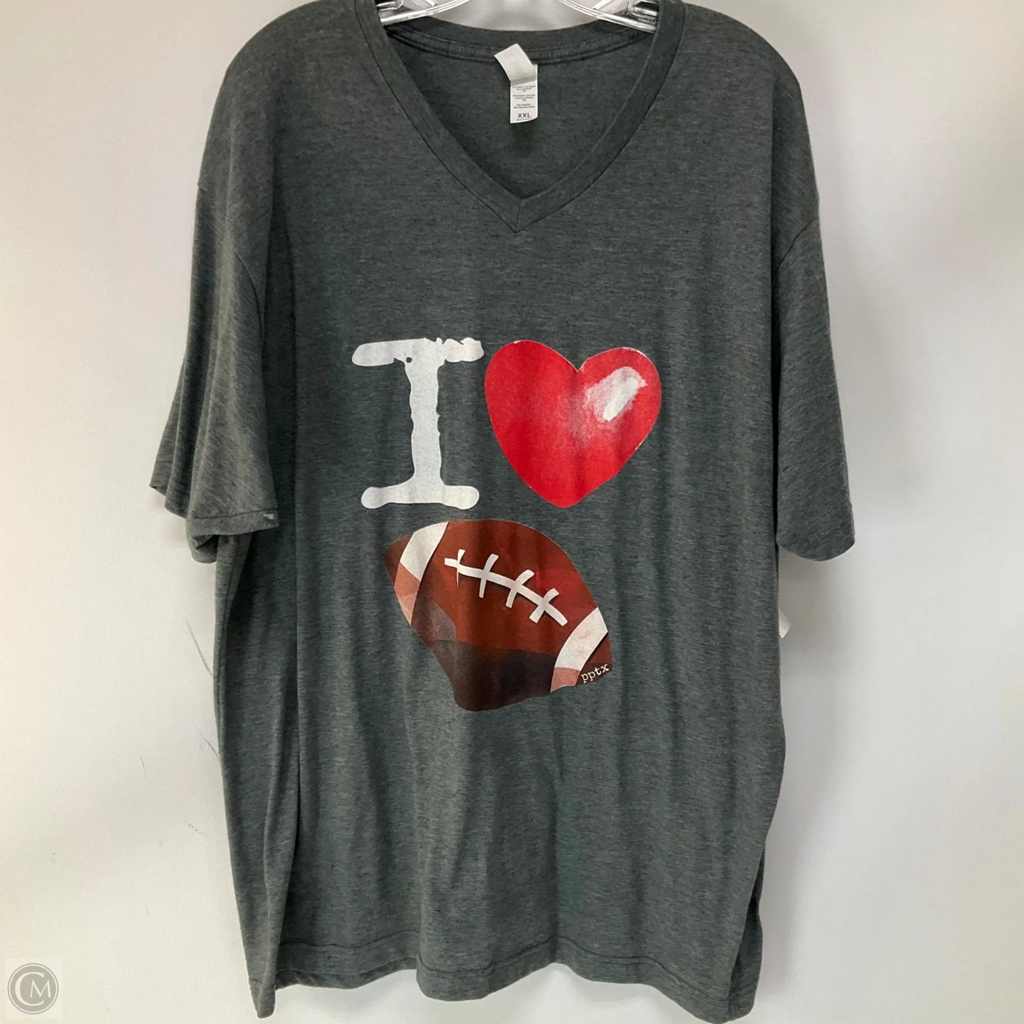 Top Short Sleeve Basic By Tultex In Grey, Size: Xxl