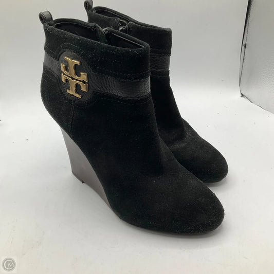 Boots Designer By Tory Burch In Black, Size: 9.5