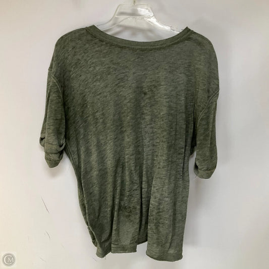 Top Short Sleeve By We The Free In Green, Size: S