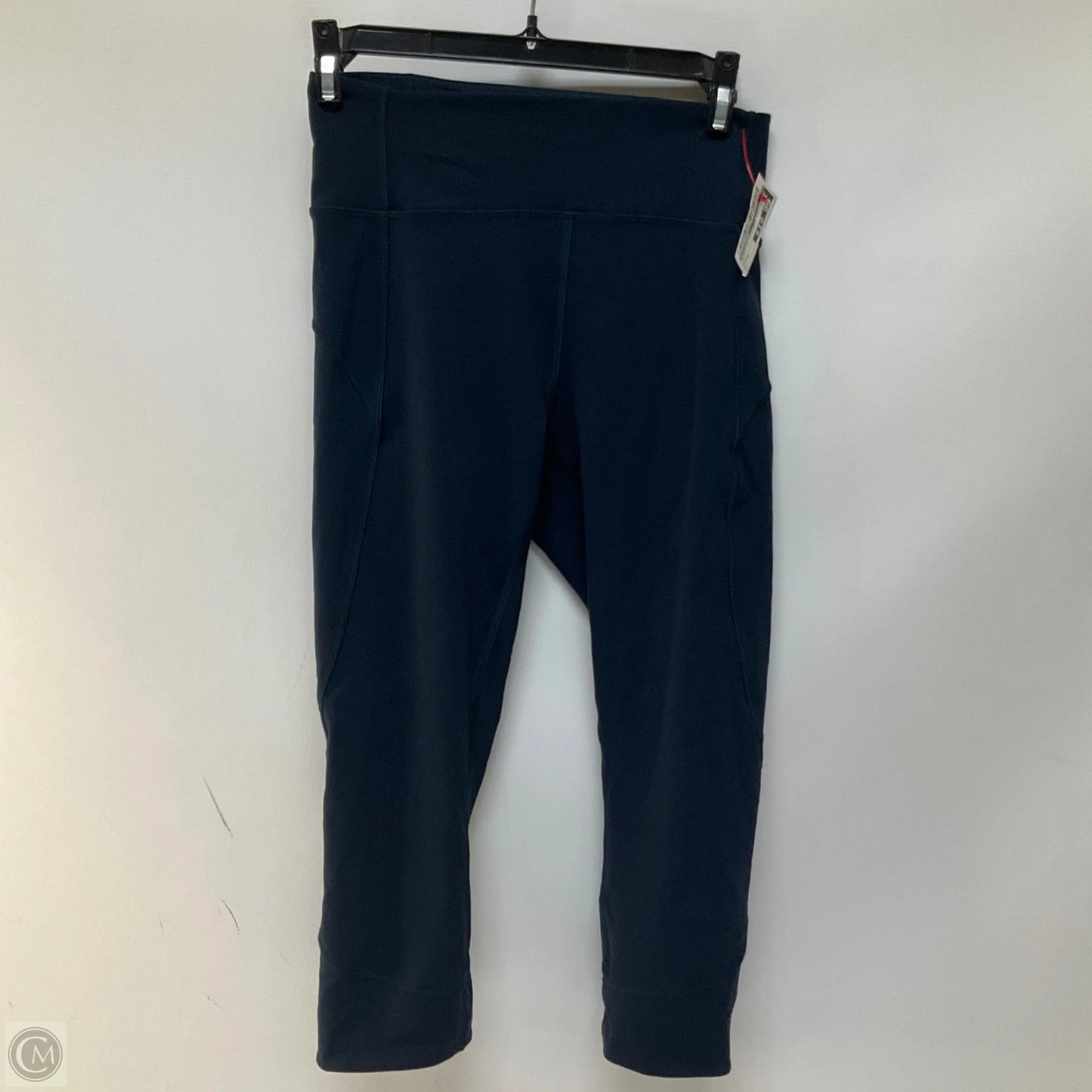 Athletic Leggings Capris By Lululemon In Navy, Size: 6