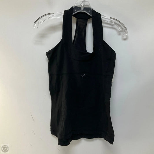Athletic Tank Top By Lululemon In Black, Size: 8