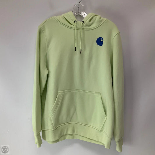 Sweatshirt Hoodie By Carhartt In Green, Size: Xl