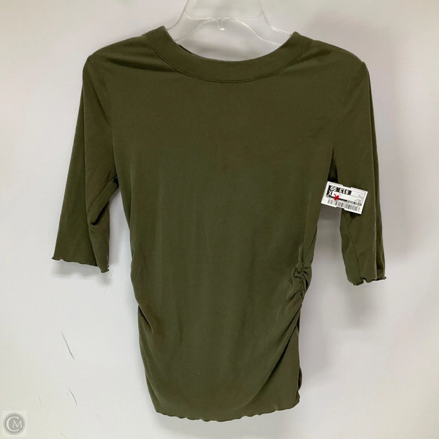 Top Long Sleeve By Free People In Green, Size: L
