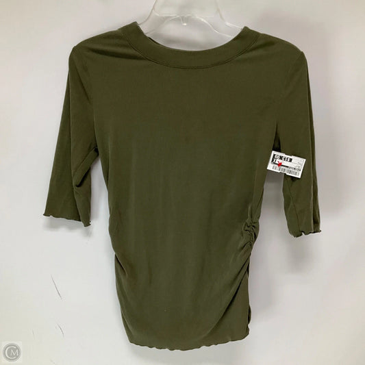 Top Long Sleeve By Free People In Green, Size: L
