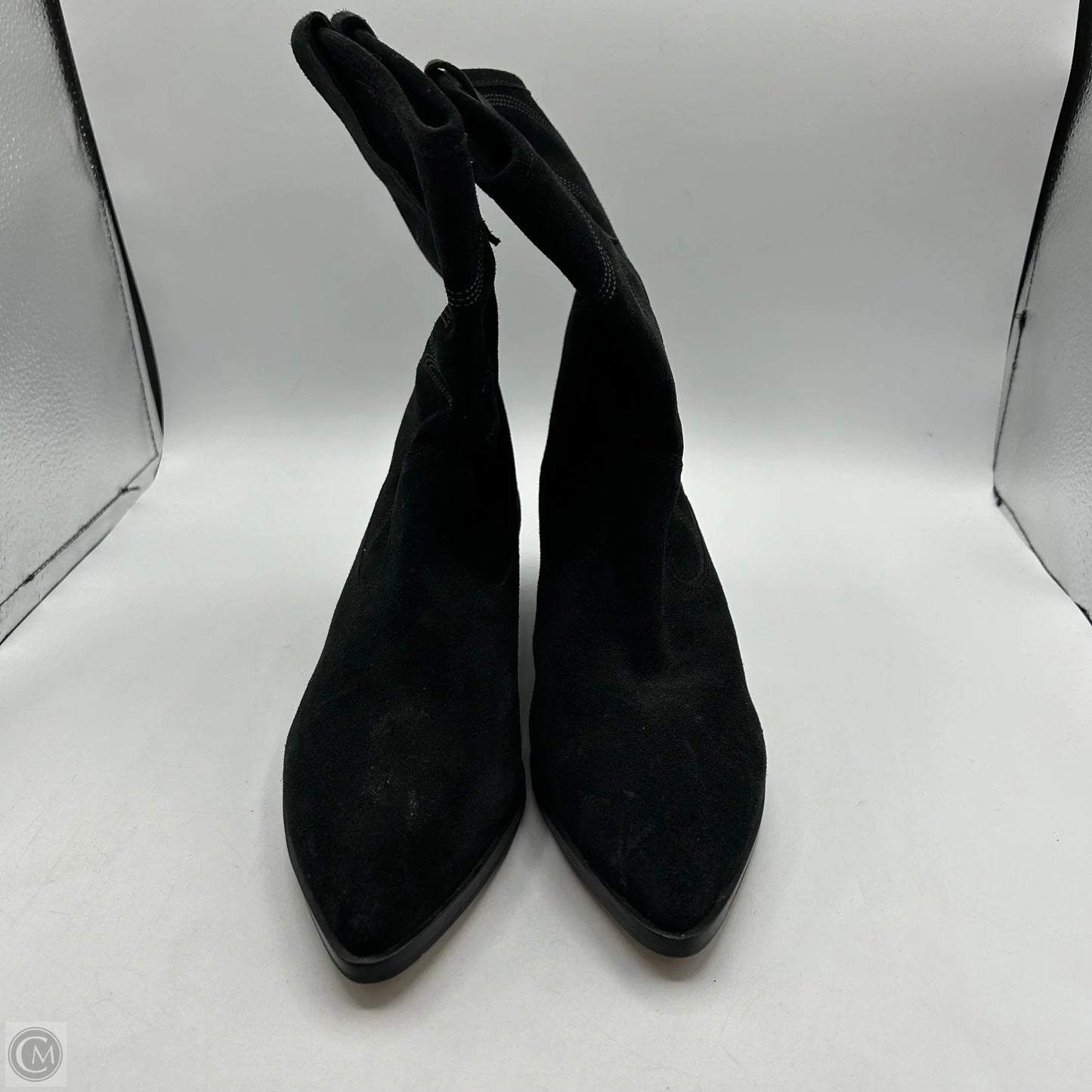 Boots Designer By Rebecca Minkoff In Black, Size: 7