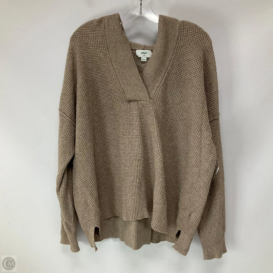 Sweater By Aerie In Tan, Size: L