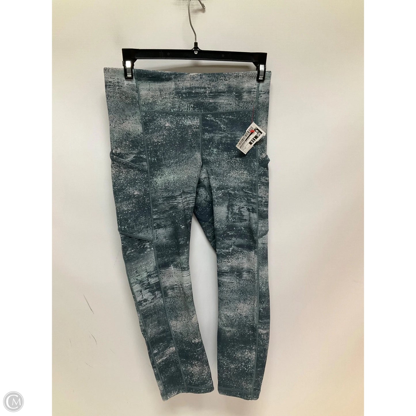 Athletic Leggings By Lululemon In Green, Size: 6