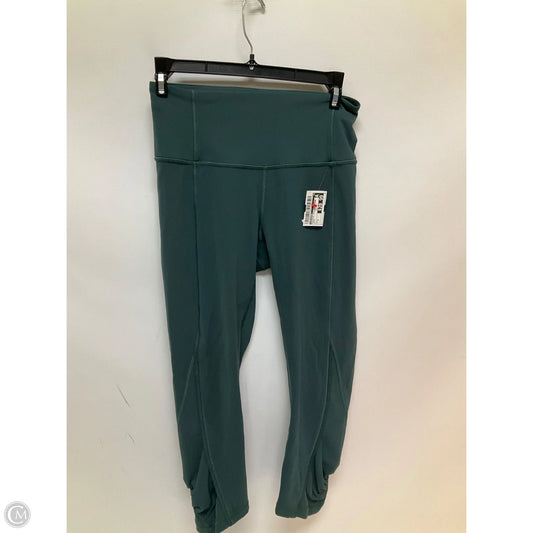 Athletic Leggings By Lululemon In Green, Size: 6