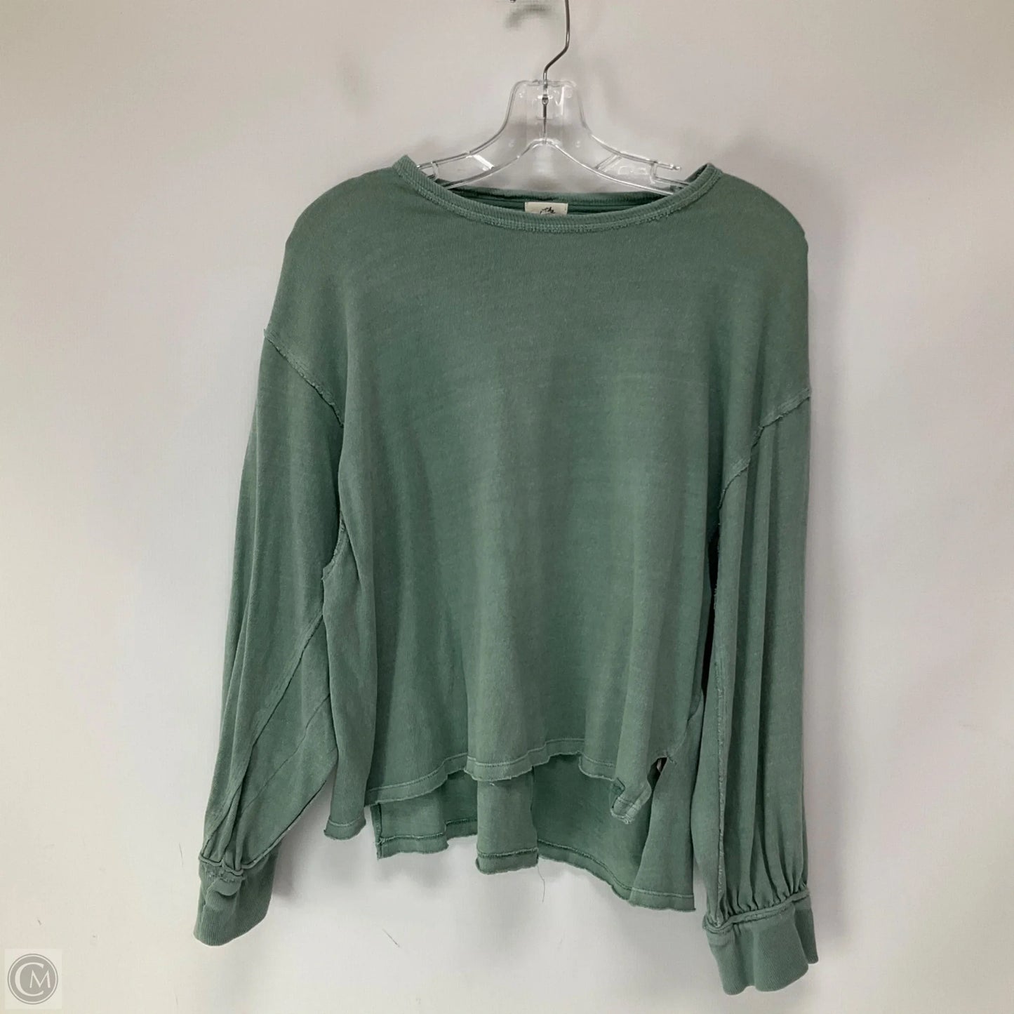 Top Long Sleeve By We The Free In Green, Size: S
