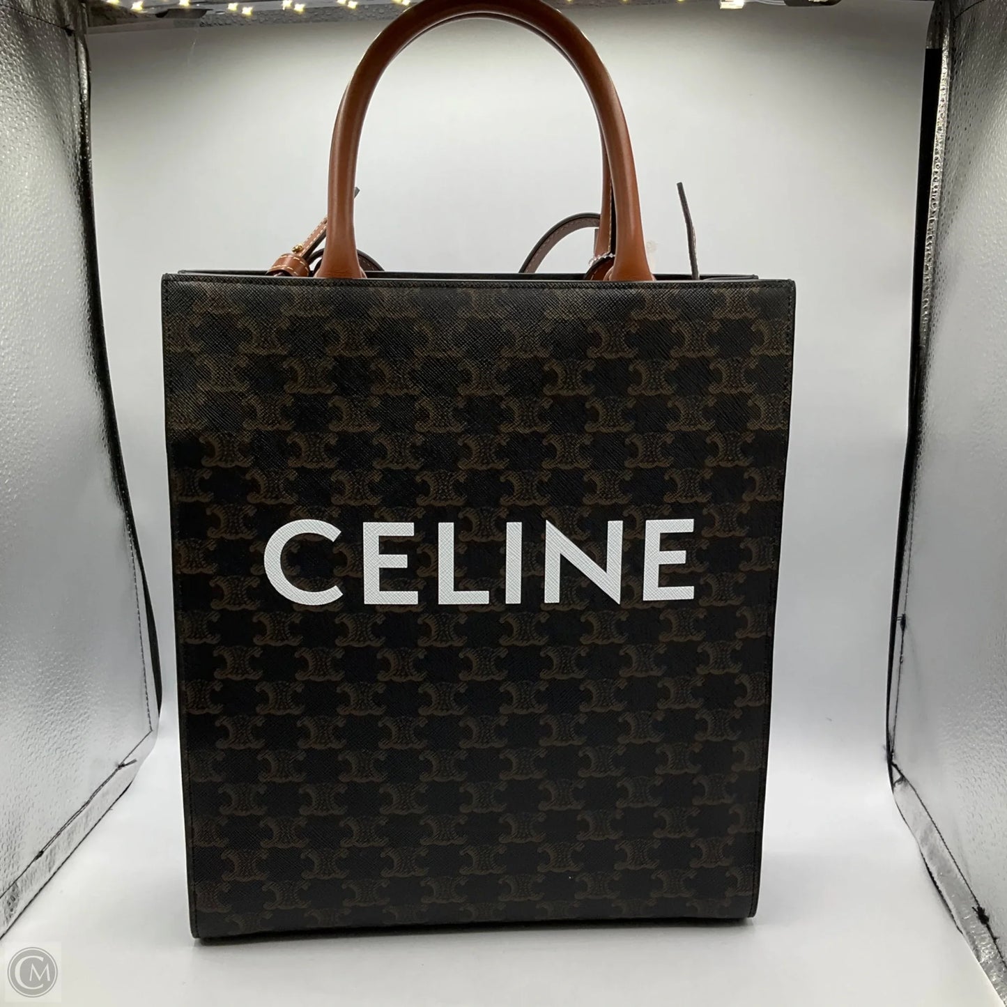 Tote Luxury Designer By Celine, Size: Medium